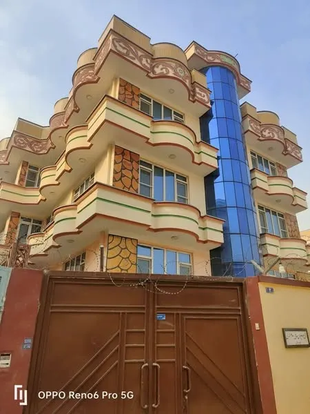 4-storey house for sale, 12 rooms, District 6, Kabul