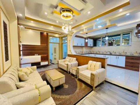 VIP apartment for sale, 3 rooms, 4th floor, Taimani Project, Kabul