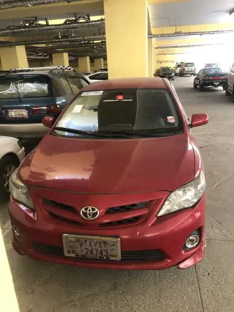 Corolla 2009 shape 2013