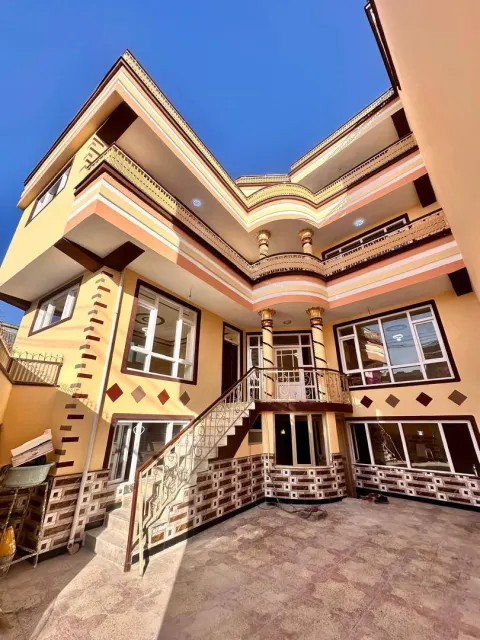 4-storey house for sale, Nawabad, Sanatorium, Darulaman Road, Kabul