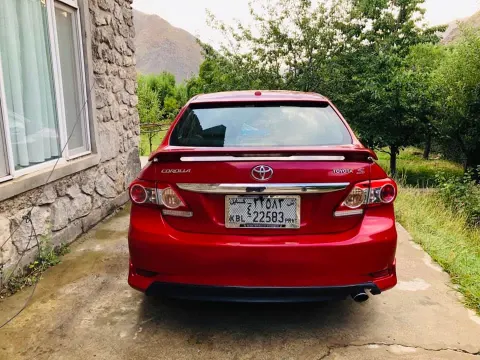 Corolla 2009 shape 2013