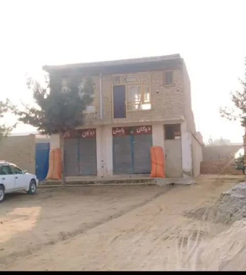 2-storey house with 2 shops for sale, 200 m², Hamdard Project, Mazar-i-Sharif