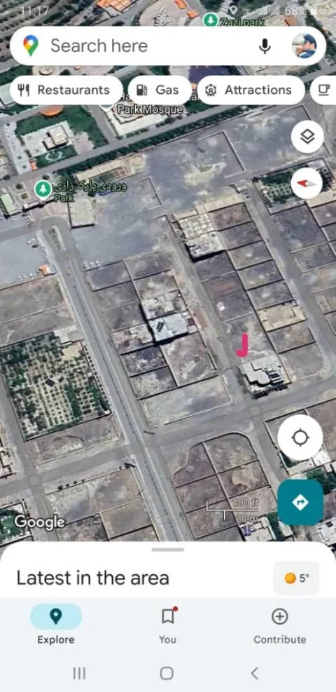 Two plots for sale, 800 m², near Habibullah Zazai Park, District 22, Kabul
