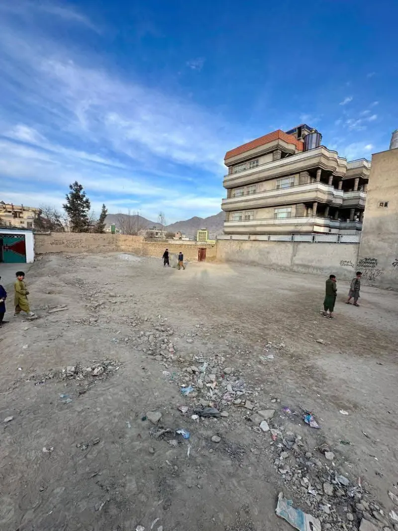 Land for sale, 500 m², near Pul-e Hassan Khan, District 7, Kabul