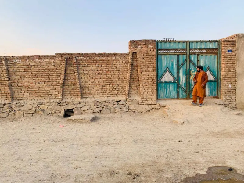 Land with house for sale, 2 rooms, 3 biswa, Qala-e Ahmad Khan, Nasaji