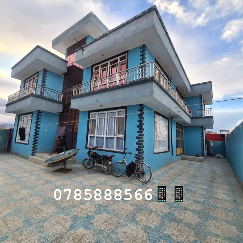 2-storey house for sale, 7 rooms, 400 m², near Hazrat Bilal Hospital, Ghazni