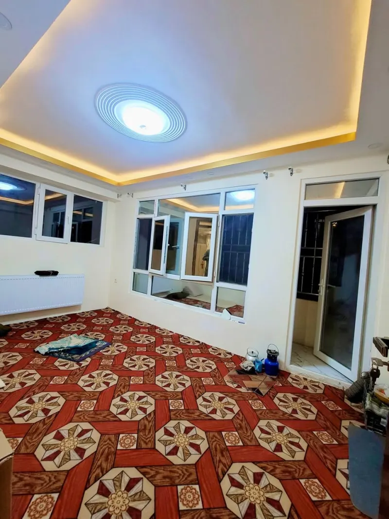 New apartment for rent, 3 rooms, 1st floor, Lycee Maryam, District 11, Kabul