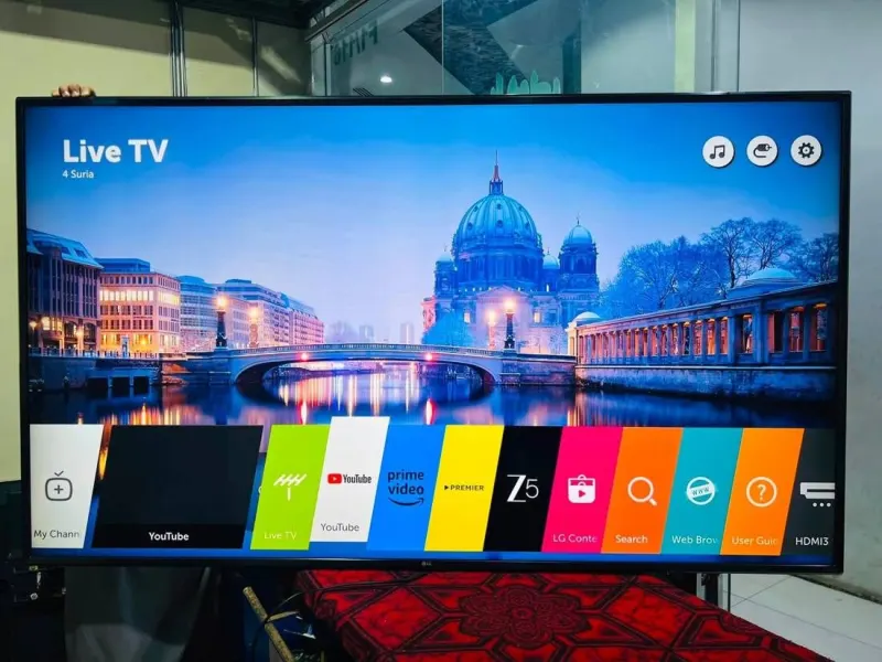 LG 75 inch 4K Smart TV and LG 65 inch OLED TV